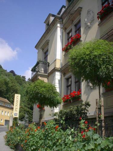 Gaestehaus Loschwitz Hotel Dresda Exterior foto